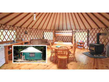 One Night at Maine Forest Yurts