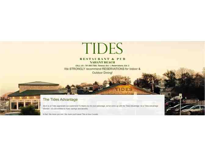 $20 Tides Gift Certificate - Photo 4
