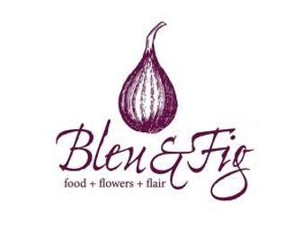 Bleu & Fig dinner for 4 in your home