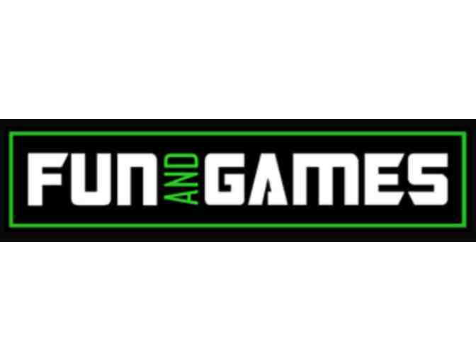 Fun and Games- 4 rounds of mini golf, 4 lazer tag tickets, and $10 certificate - Photo 1
