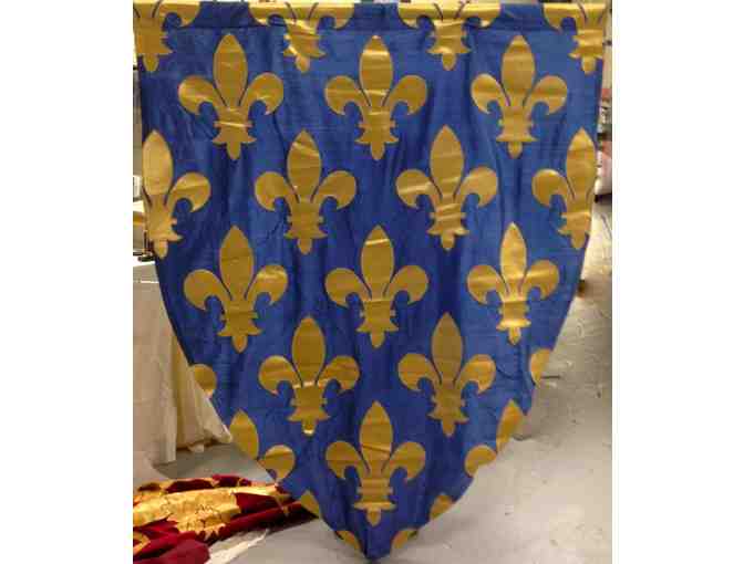 Blue France Banner from King John