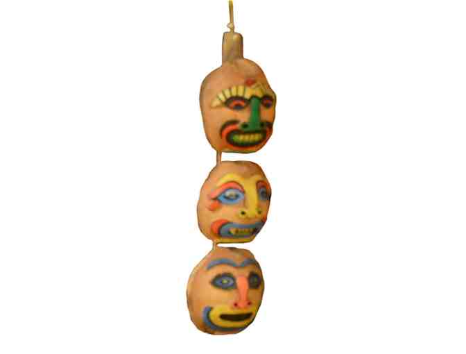 'South Pacific' - Coconut Head Totem