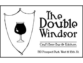 $25 Gift Certificate to the Double Windsor, craft beer bar & kitchen