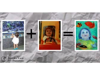 Hand-crafted Portrait by Jennifer Varn