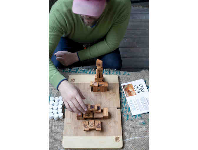 Knock Down Barns: Handcrafted Board Game!