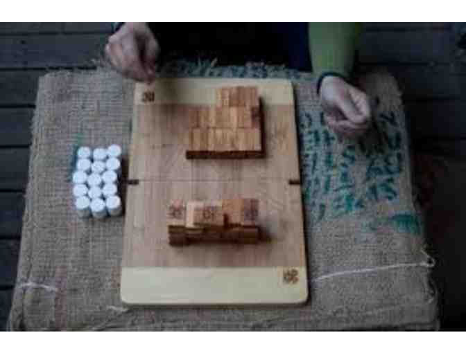 Knock Down Barns: Handcrafted Board Game!