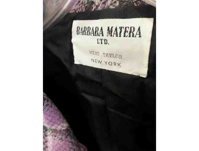 Barbara Matera custom designed suit for Elizabeth Taylor