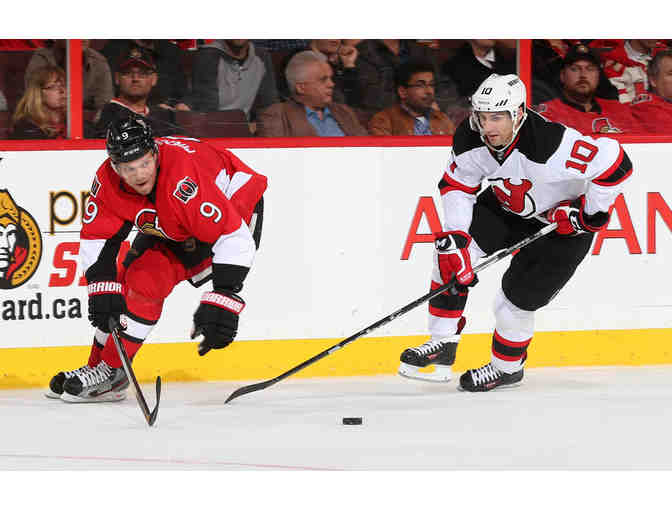 PETER HARROLD Signed NEW JERSEY DEVILS PUCK!