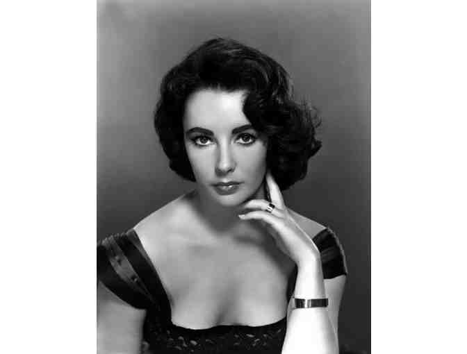 Barbara Matera custom designed suit for Elizabeth Taylor