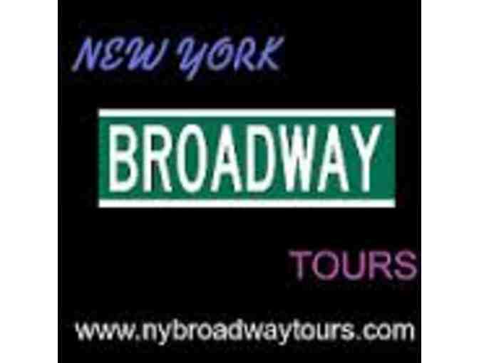 Four(4) Tickets for a New York Broadway Tour! (A musical theatre experience!)