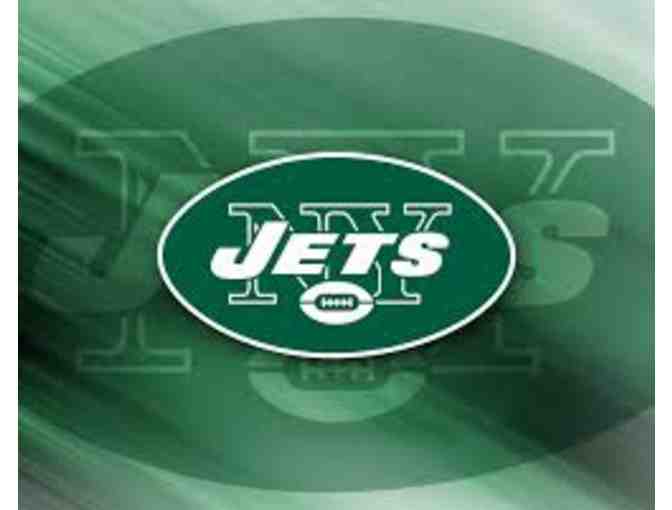 NY Jets Signed Poster featuring  3-time All-Pro center Nick Mangold!
