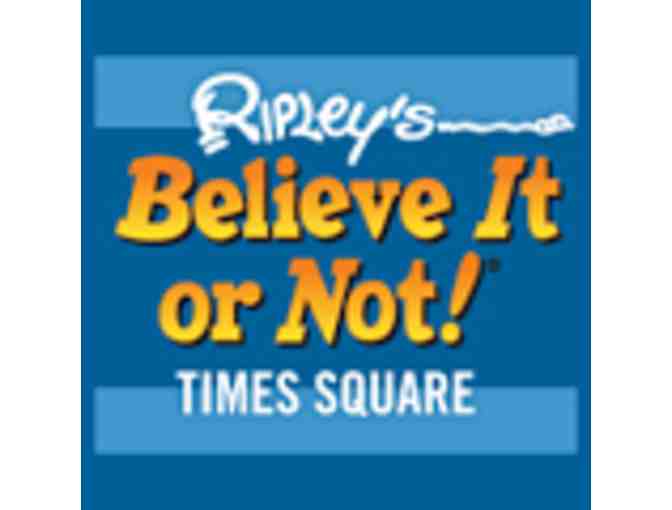 Four (4) Admission Tickets to Ripley's Believe It or Not! Times Square