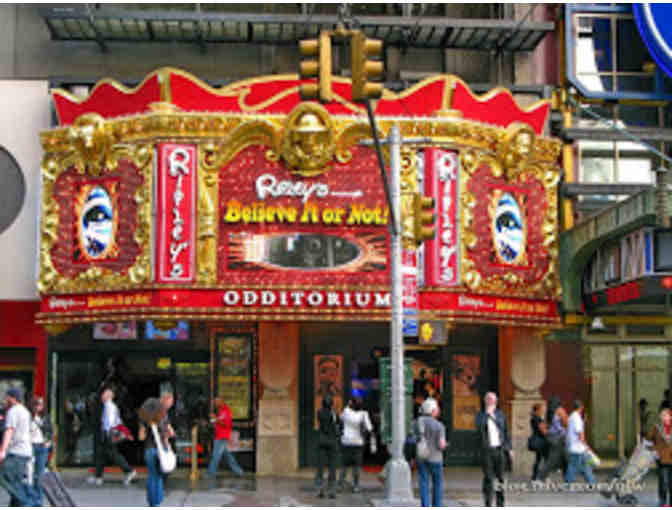 Four (4) Admission Tickets to Ripley's Believe It or Not! Times Square
