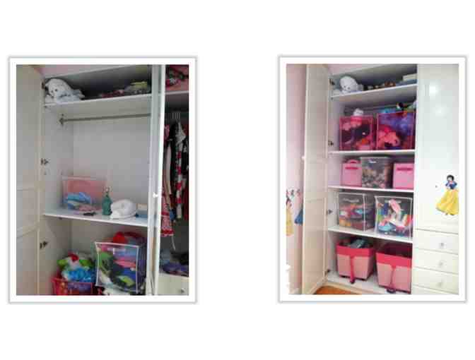 Two (2) hour organizing session with Genius Organizing