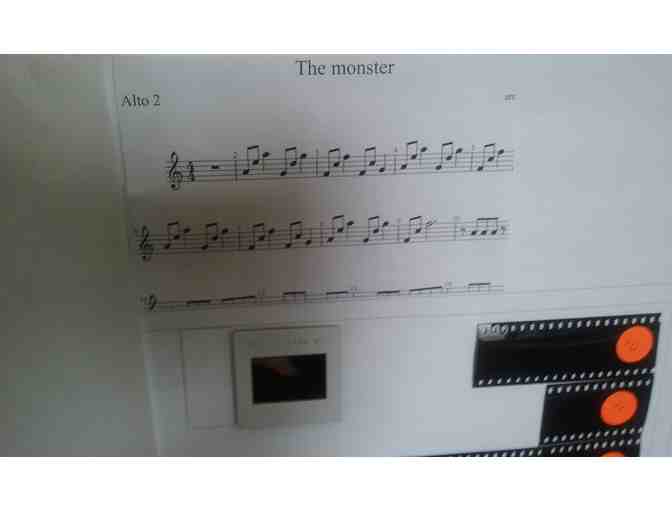 Choreographic Score by Jonah Bokaer