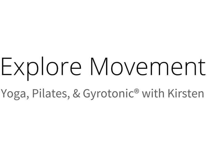 Private Yoga/Pilates/Gyrotonic Session
