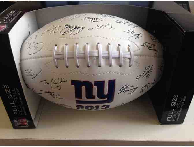 New York Giants 2018 Embossed Team Collector's Football!