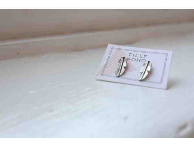 Silver Plated Earrings and Necklace from Tilly Doro