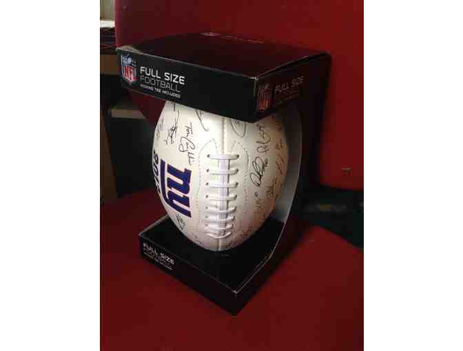 New York Giants 2018 Embossed Team Collector's Football!
