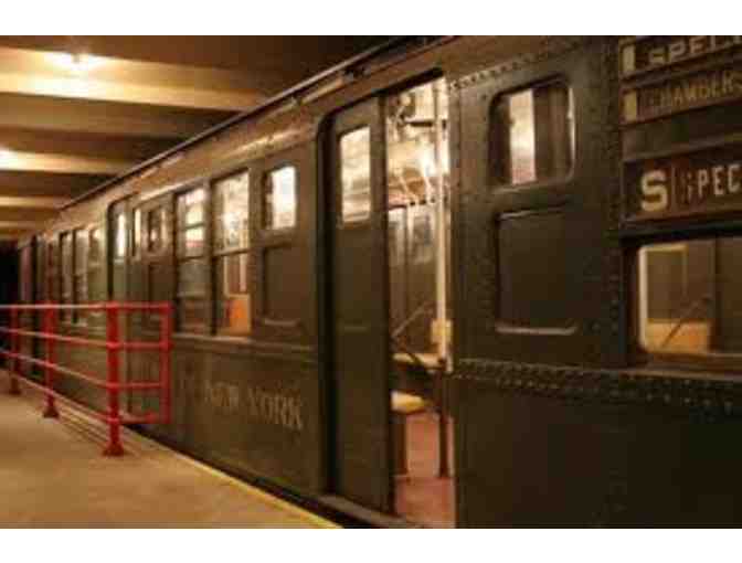 One-Year Family Membership to the New York Transit Museum