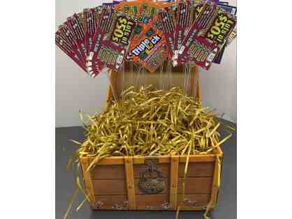 Ahoy Matey - Strike Gold with this Lottery Ticket Treasure Chest!