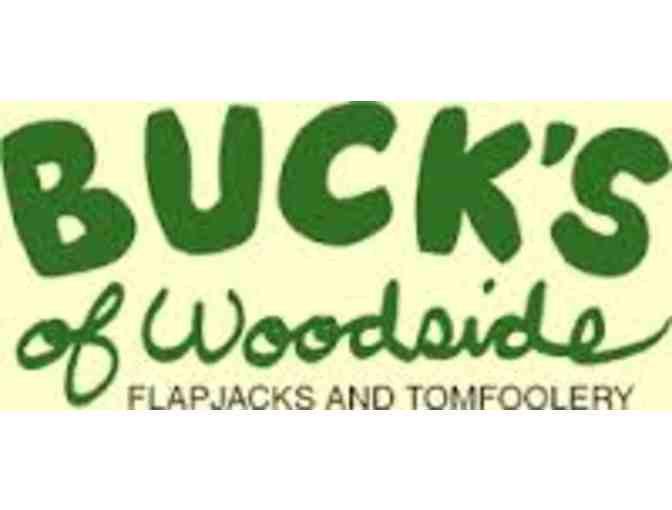 2 $35 GIFT TICKETS AT BUCKS OF WOODSIDE