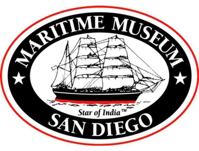 4 Guest Passes - Maritime Museum of San Diego