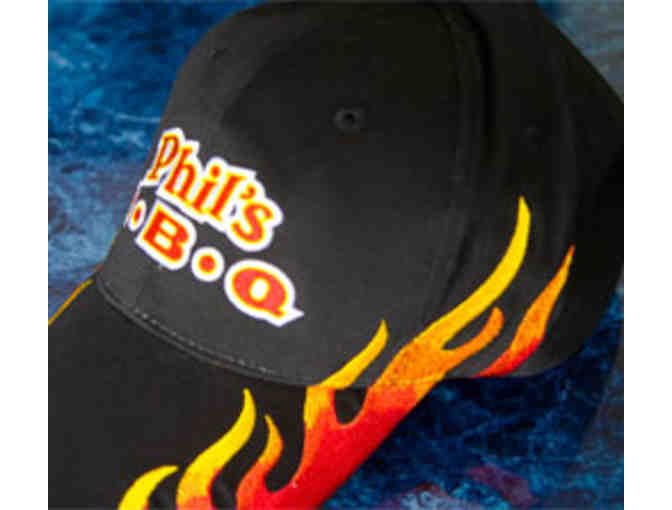 Phil's BBQ Sauce, Dry Rub, T-Shirt, Hat and $25 Dining Card