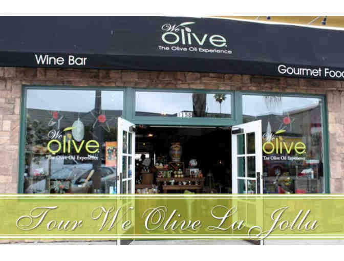 Wine, Cheese and Olive Oil Tasting for 6 and Basket - We Olive La Jolla