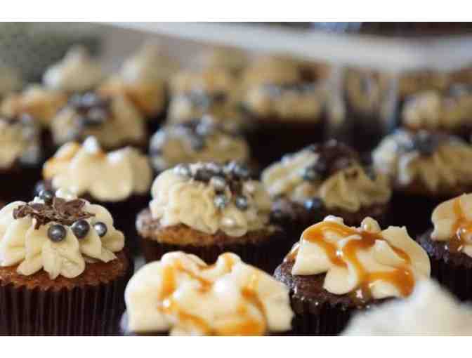 Custom Party Package and Cupcakes - Paper Fonts and PURE Cupcakes