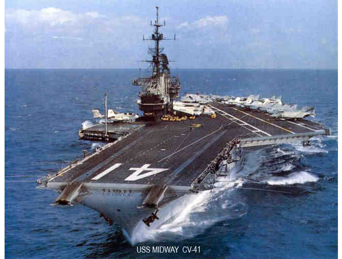 Four (4) Passes to the USS Midway Museum and Two (2) Full Motion Flight Simulator tickets