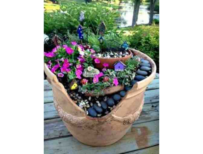 Create a Broken Pot Fairy Garden with Mrs. Selleck!