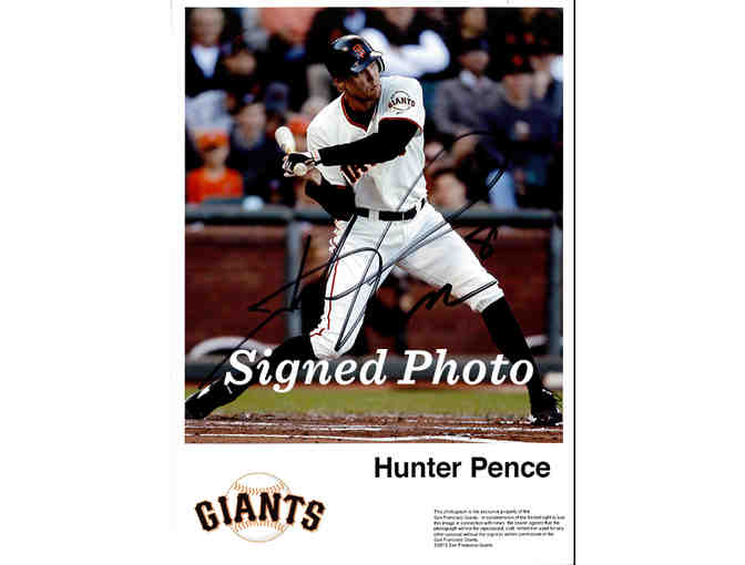 Autographed Hunter Pence Photo