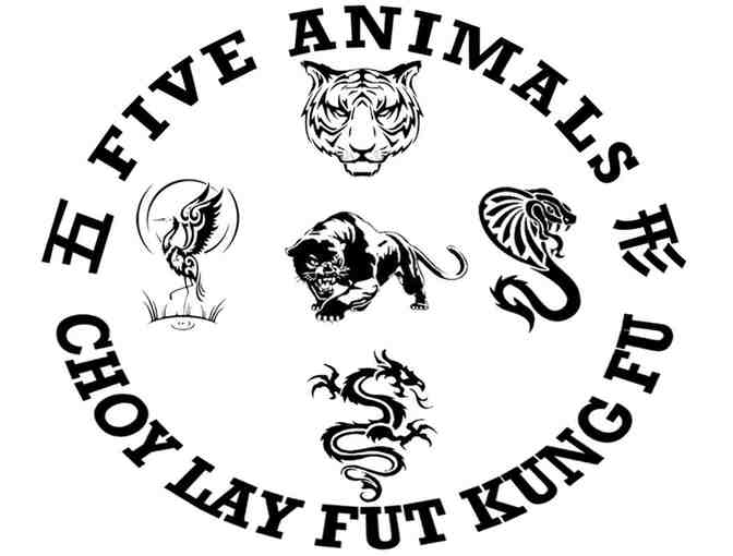 2 weeks of Classes at Five Animals Kung Fu Academy