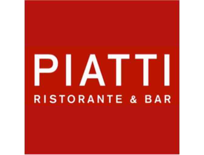 $100 Gift Certificate to Piatti Ristorante & Bar