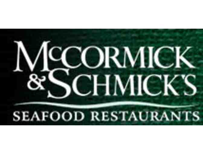 $100 McCormick & Schmick's Gift Card