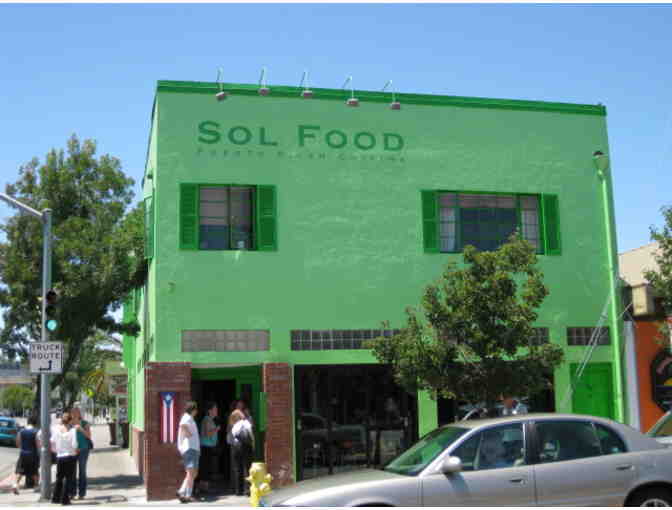 $50 Gift Certificate to Sol Food and $20 to Conchita