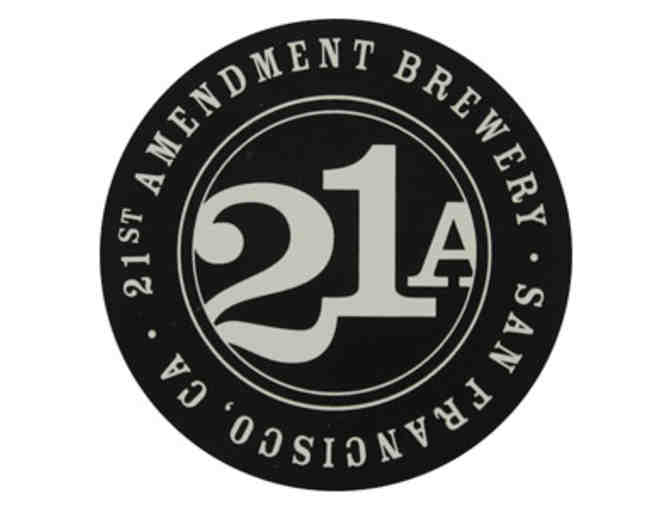 $50 Gift Certificate to 21st Amendment Brewery