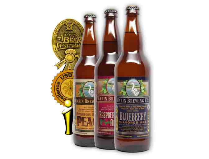1 Assorted Case of Marin Brewing Co.'s Award Winning Ale