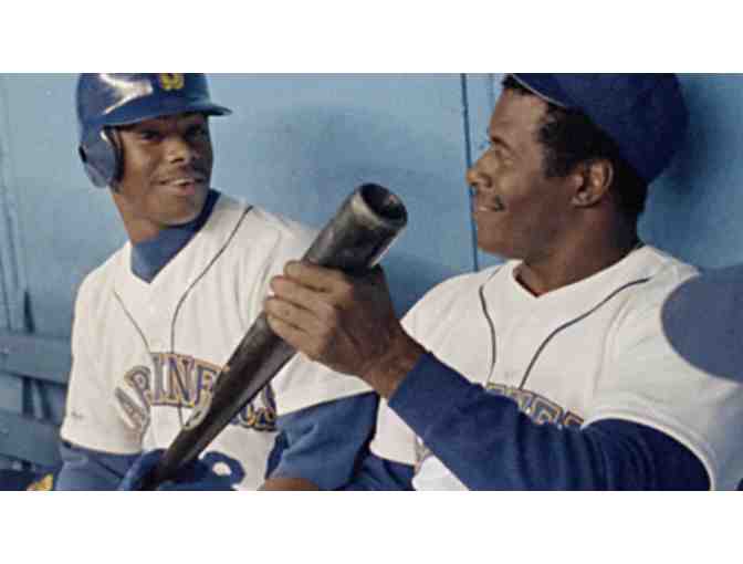 Ken Griffey Jr. & Sr. Autographed Baseball Bat