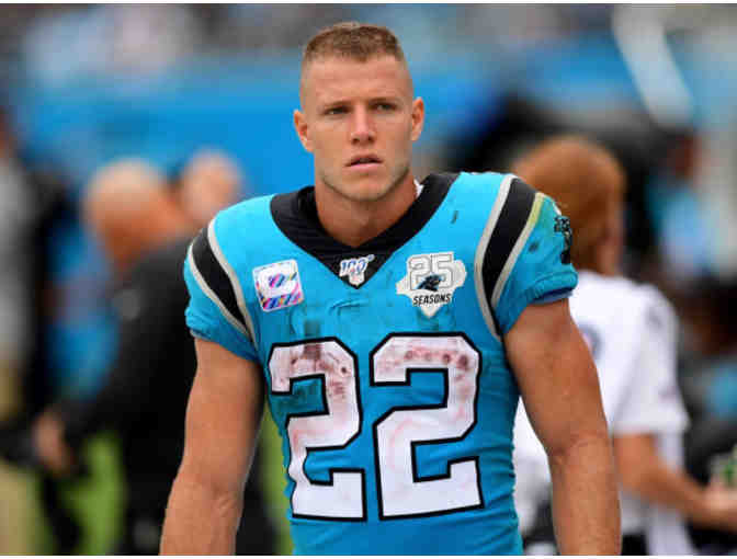 Christian McCaffrey Carolina Panthers Autographed Jersey