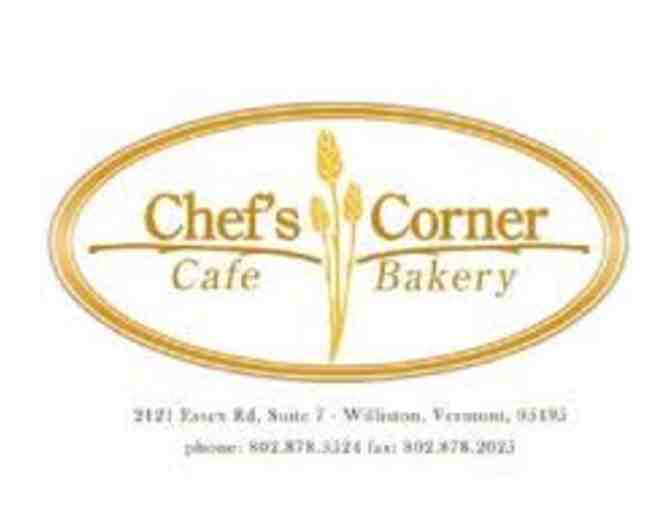 $20 Gift Certificate to Chef's Corner Cafe and Bakery