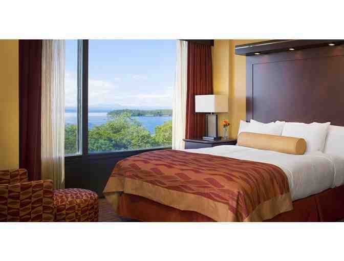 One night stay at the Hilton Burlington Hotel