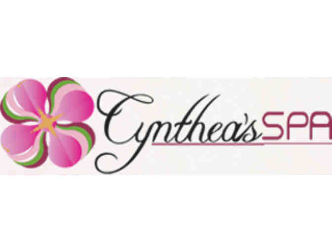 Gift Bag from Cynthea's Spa