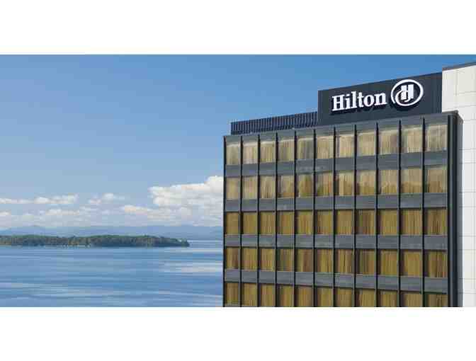 Overnight Stay at the Hilton, Burlington