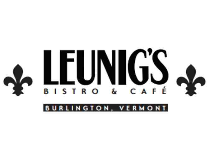 $100 Gift Certificate to Leunig's