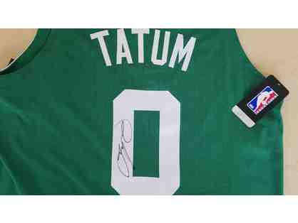 Autographed Jayson Tatum Jersey