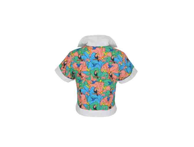 Kinzly & Co. Terrycloth Cabana Shirt - Crop Fit