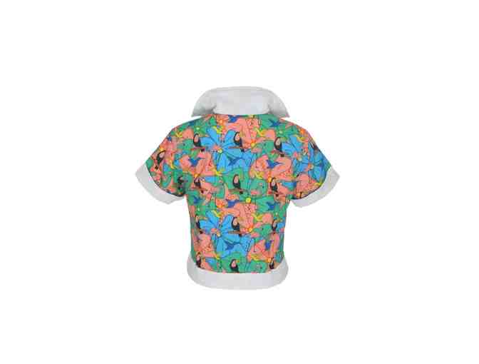 Kinzly & Co. Terrycloth Cabana Shirt - Crop Fit