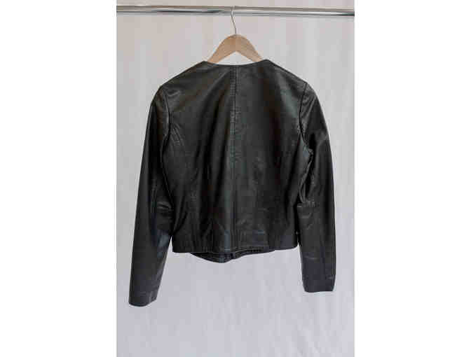 Mauritius Black Leather Jacket